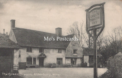 Wiltshire Postcard - The Green Dragon, Alderbury  SW19259