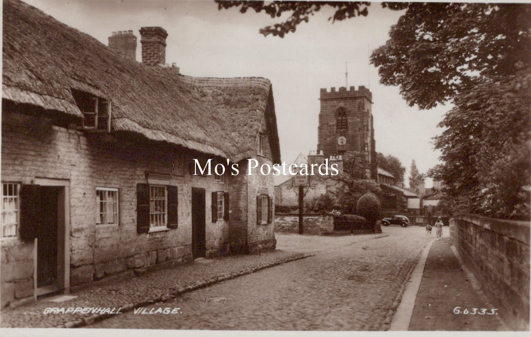 Cheshire Postcard - Grappenhall Village  SW19260