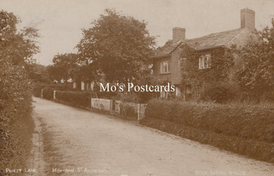 Cheshire Postcard - Priest Lane, Mottram St Andrews SW19261