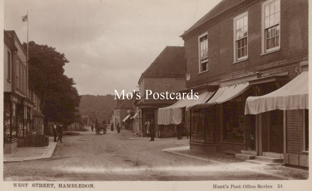Hampshire Postcard - West Street, Hambledon  SW19266