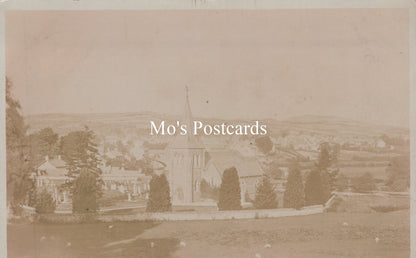 Wales Postcard - Cwmdauddwr or Llansanffraid Cwmteuddwr Church SW19270