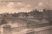 Load image into Gallery viewer, Cambridgeshire Postcard - Wisbech, North Brink and Town Hall  SW19274
