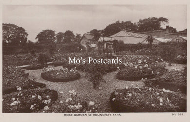 Yorkshire Postcard - Rose Garden, Roundhay Park, Leeds SW19278