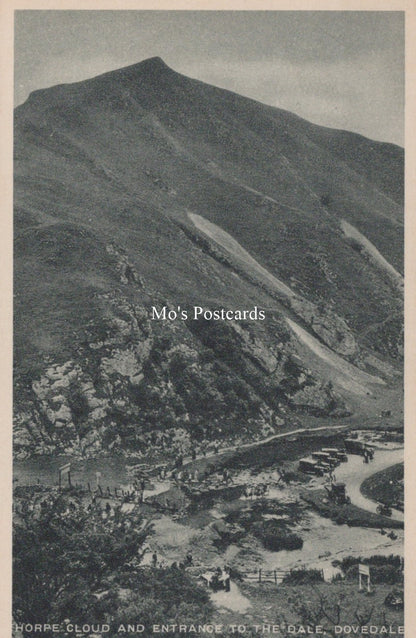 Derbyshire Postcard - Dovedale, Thorpe Cloud  SW19280