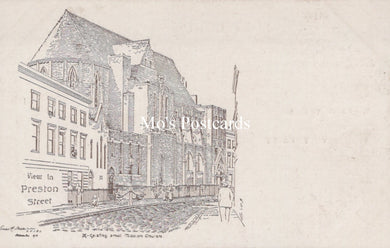 Lancashire Postcard? - View in Preston Street  SW19281 