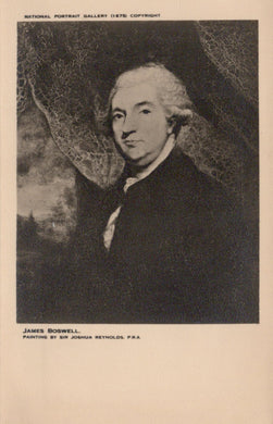 Portrait of a man in formal attire with a decorative background, labeled 'National Portrait Gallery'.