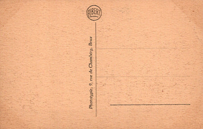Brown textured paper with 'Abery' branding and text