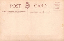 Load image into Gallery viewer, Vintage postcard with text and a logo on a beige background
