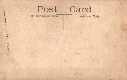 Vintage-style postcard with text and a watermark