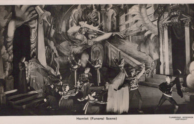 Theatrical Postcard - Theatre Play, Hamlet, Funeral Scene SW19530