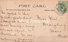 Load image into Gallery viewer, Vintage postcard with handwritten text and a stamp, featuring the brand &#39;Mo&#39;s Postcards&#39;.
