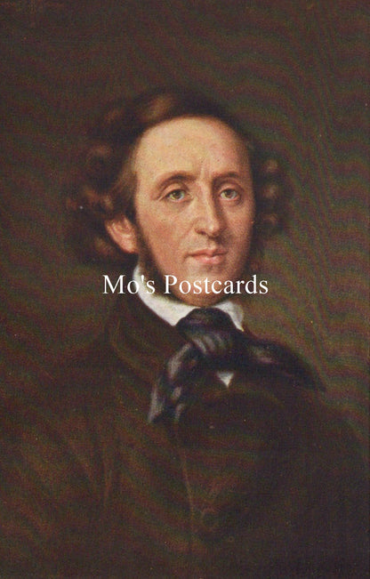 Music Postcard - German Composer Felix Mendelssohn-Bartholdy SW19556