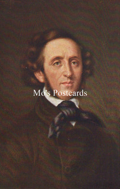 Music Postcard - German Composer Felix Mendelssohn-Bartholdy SW19556