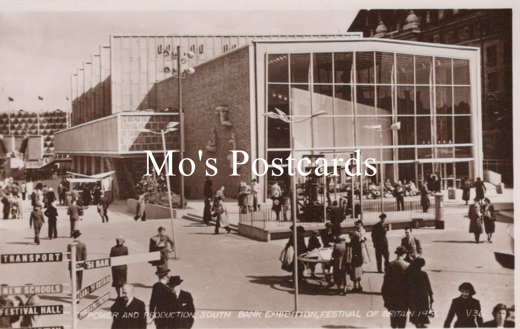 Vintage black and white postcard of a building  