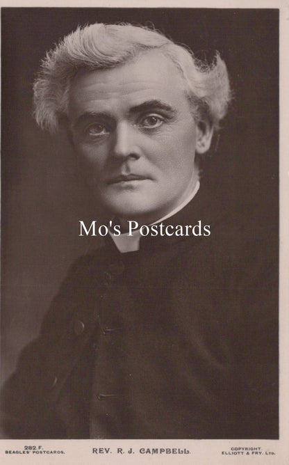 Black and white portrait of a man in a priest's outfit  