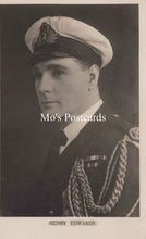 Load image into Gallery viewer, Black and white portrait of a man in military uniform 
