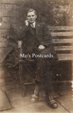 Ancestors Postcard - Men's Fashion, Suited Young Man  SW18656