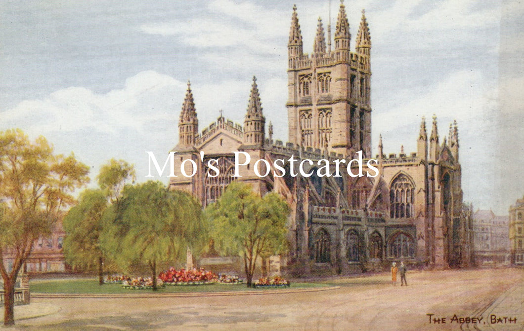 Somerset Postcard - The Abbey, Bath  SW18663