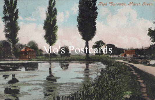 Buckinghamshire Postcard - High Wycombe, Marsh Green  SW18666