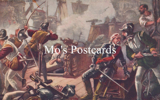 Military Art Postcard - Deeds of British Heroism  SW18673