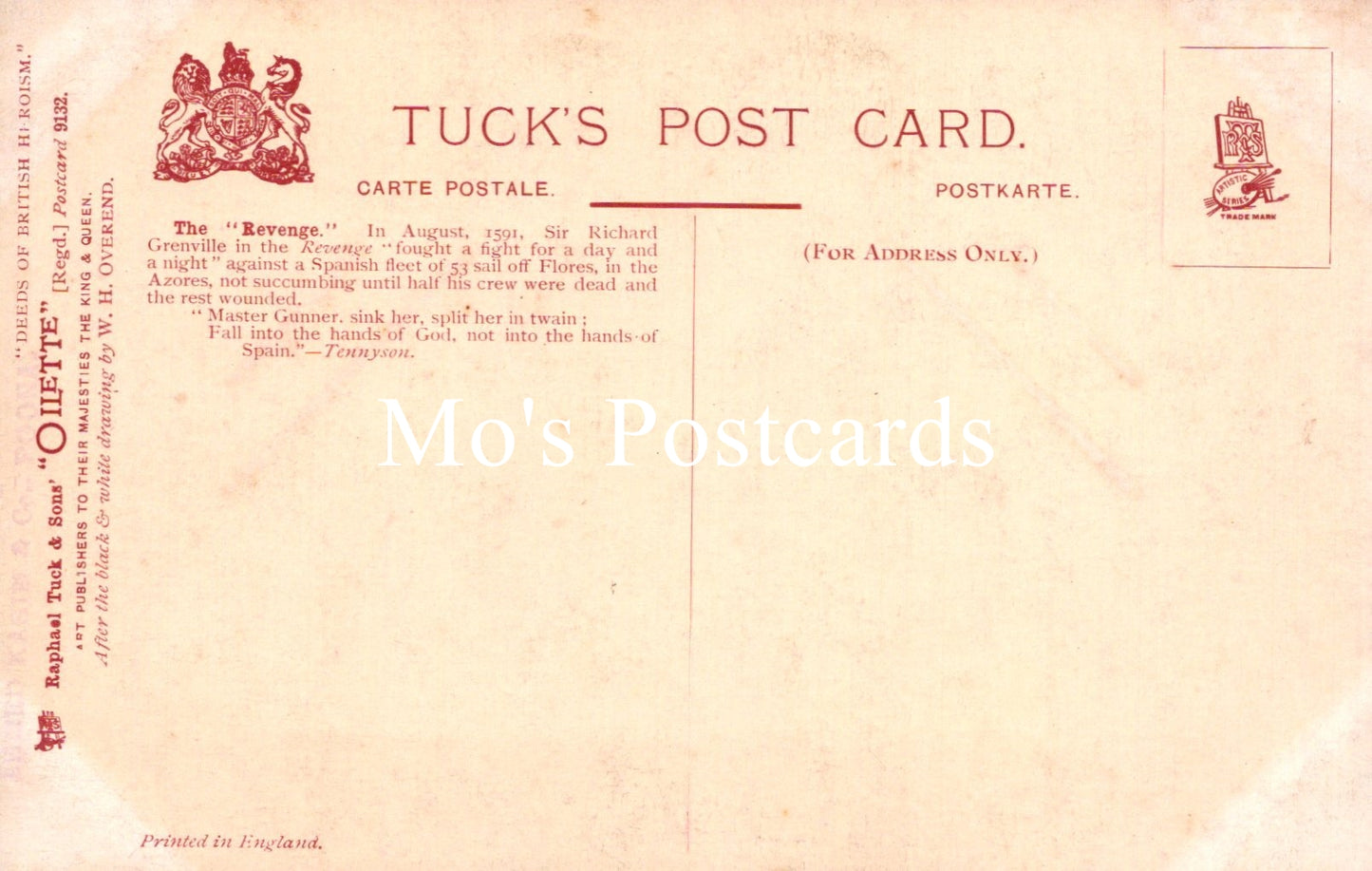 Military Art Postcard - Deeds of British Heroism  SW18673