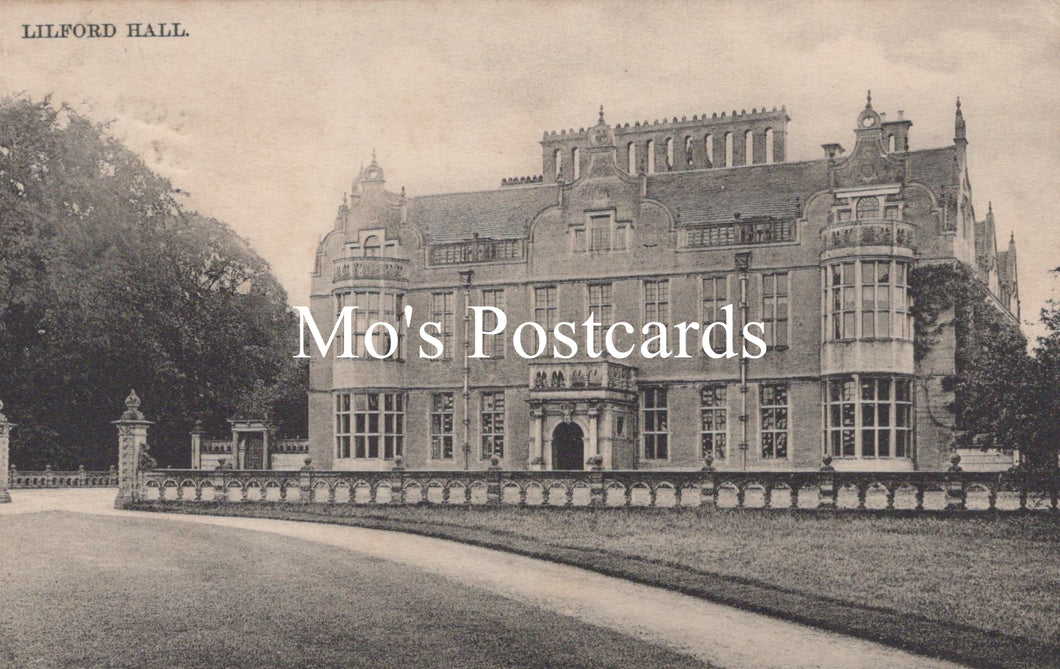 Northamptonshire Postcard - Lilford hall, A Jacobean Stately Home  SW18674