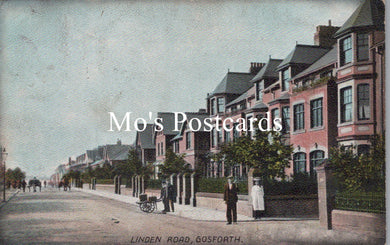 Northumberland Postcard - Linden Road, Gosforth   SW18675