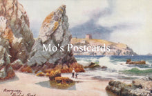Load image into Gallery viewer, Cornwall Postcard - Newquay, Bishop Rock, Artist H.B.Wimbush  SW18691
