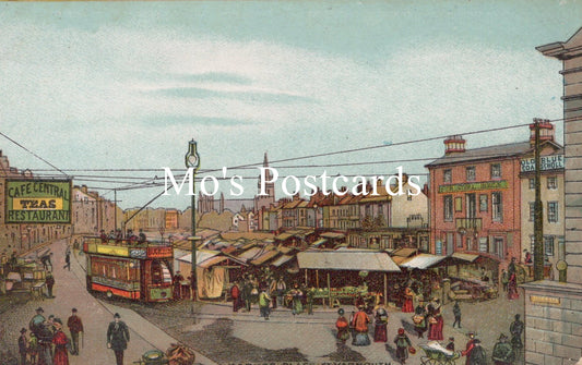 Norfolk Postcard - Great Yarmouth Market Place   SW18694