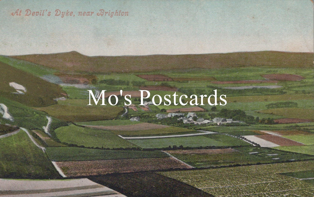 Sussex Postcard - At Devil's Dyke, Near Brighton  SW18700