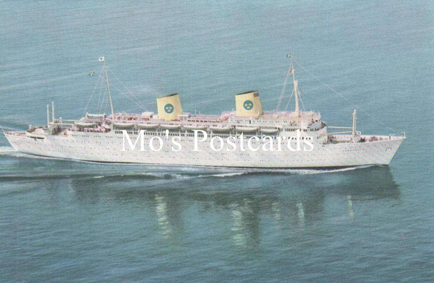 Shipping Postcard - MS Kungsholm, Swedish American Line  SW18703