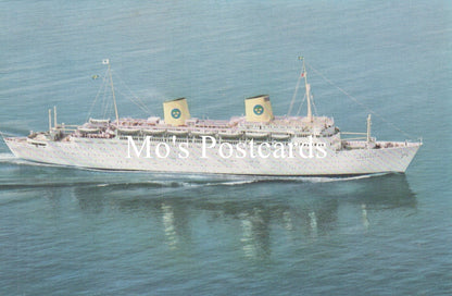 Shipping Postcard - MS Kungsholm, Swedish American Line  SW18703