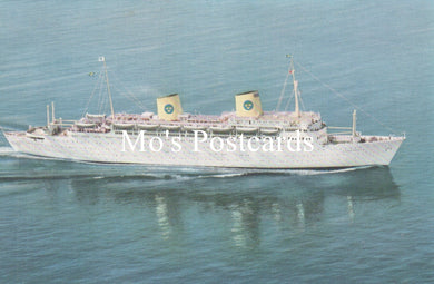 Shipping Postcard - MS Kungsholm, Swedish American Line  SW18703