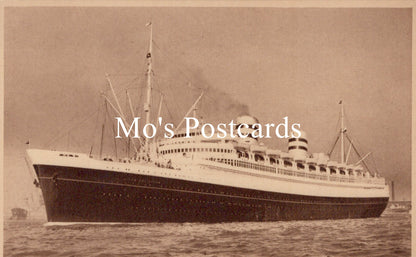 Shipping Postcard - S.S.Nieuw Amsterdam   SW18706