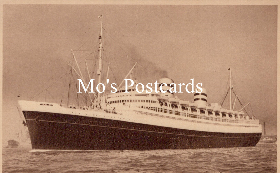 Shipping Postcard - S.S.Nieuw Amsterdam   SW18706