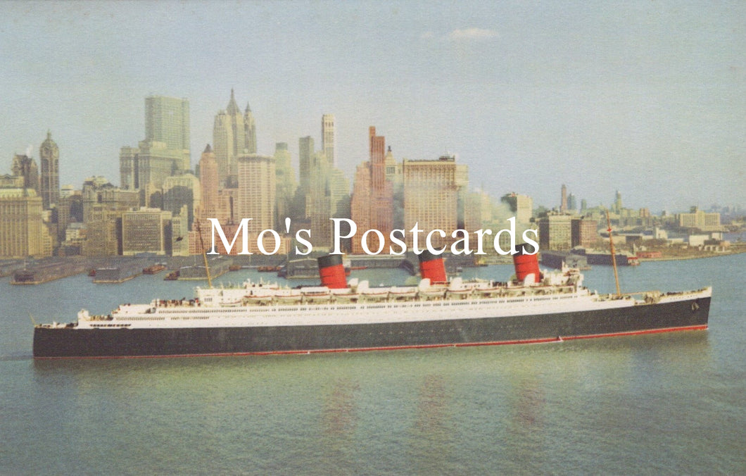 Shipping Postcard - Cunard R.M.S. Queen Mary  SW18707