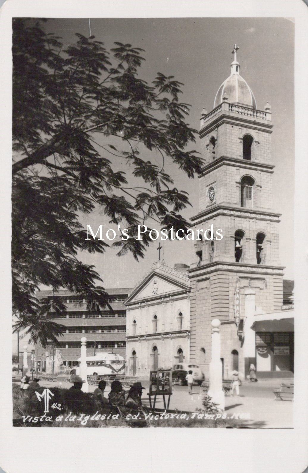 Mexico Postcard - Vista a La Iglesia ed.Victoria, Tamps  SW18719