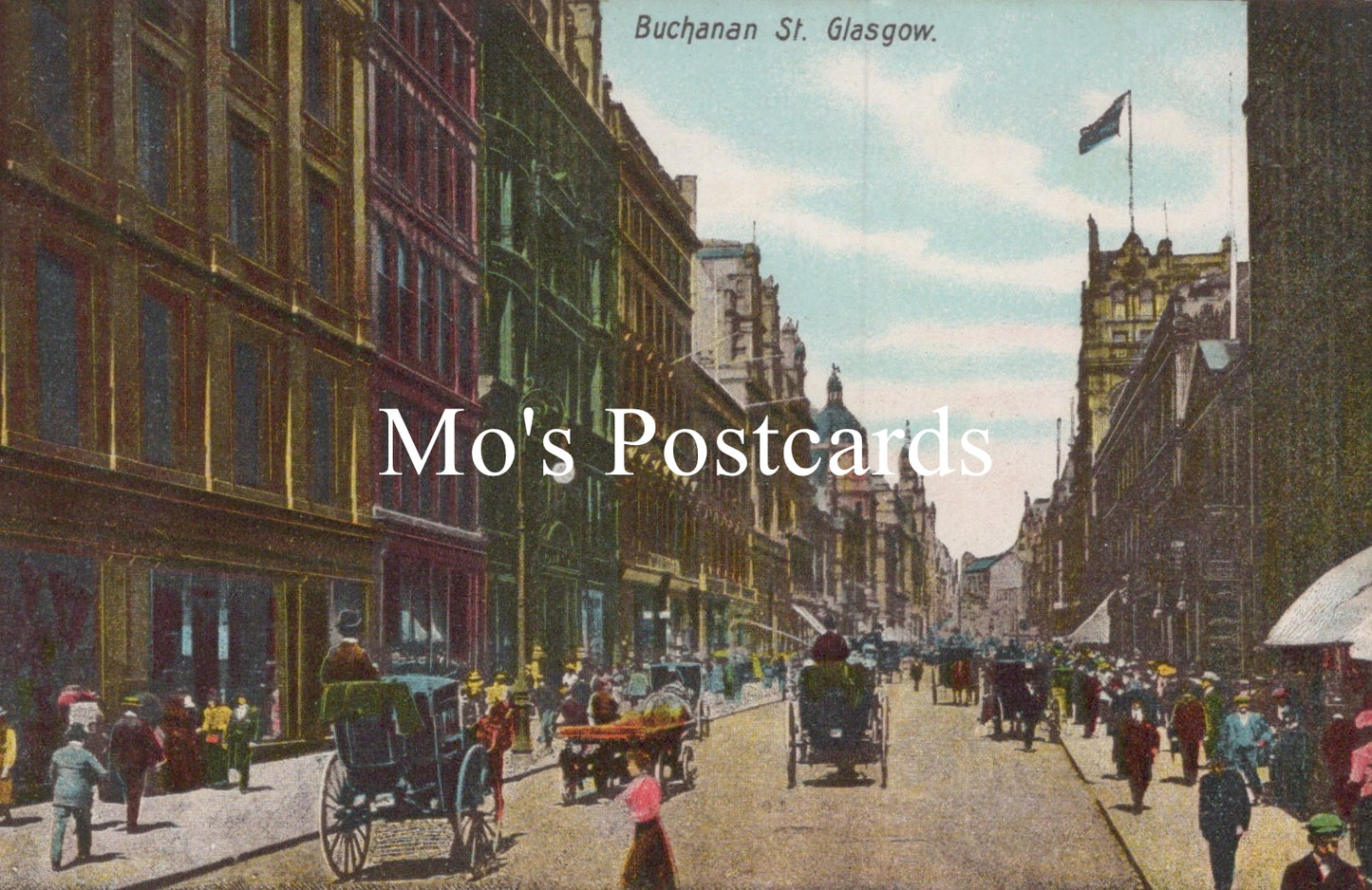 Scotland Postcard - Buchanan Street, Glasgow   SW18720