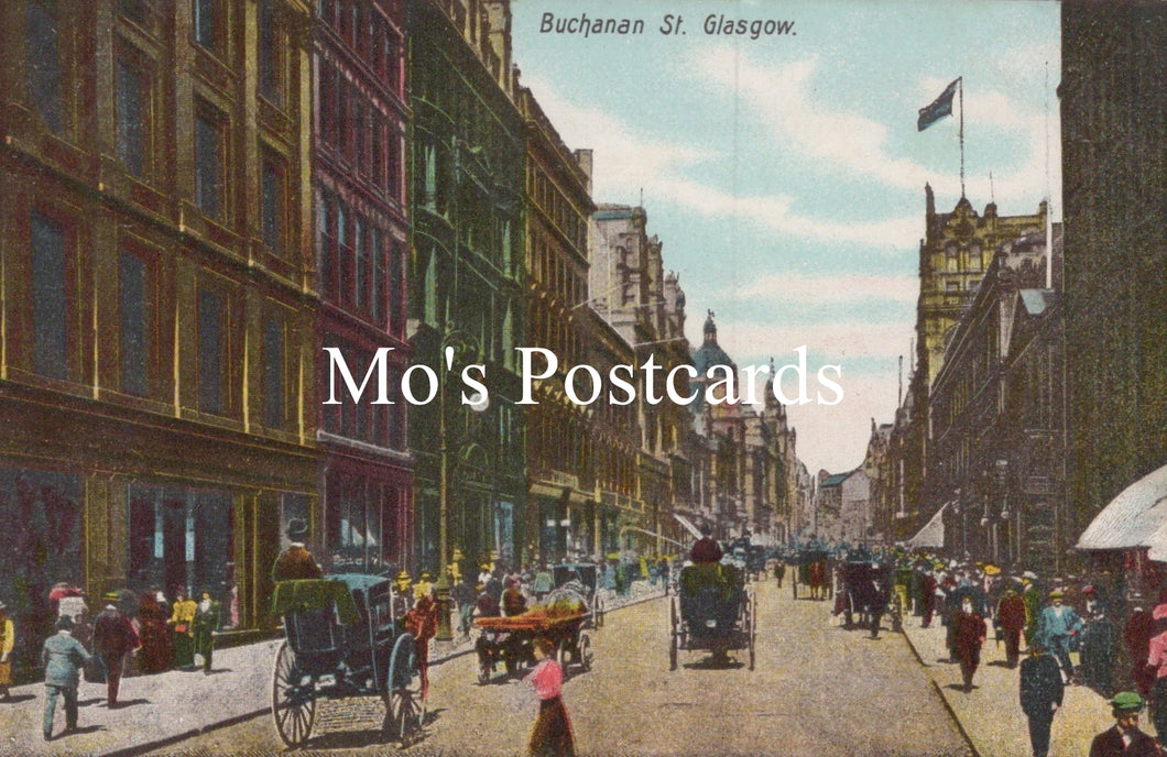Scotland Postcard - Buchanan Street, Glasgow   SW18720