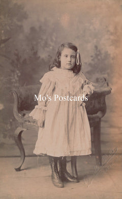 Ancestors Postcard - Studio Portrait of a Young Girl  SW18754