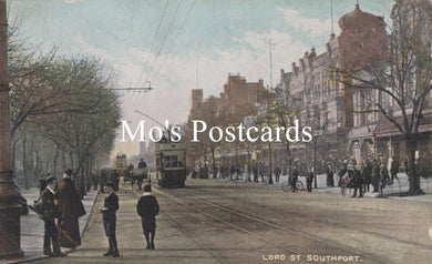 Lancashire Postcard - Lord Street, Southport   SW18760