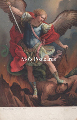 Art Postcard - The Archangel Michael, Artist Reni   SW18767