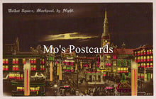 Load image into Gallery viewer, Lancashire Postcard - Blackpool, Talbot Square By Night  SW18769
