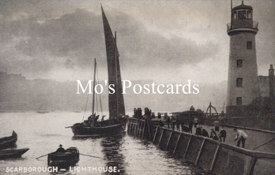 Yorkshire Postcard - Scarborough Lighthouse   SW18781