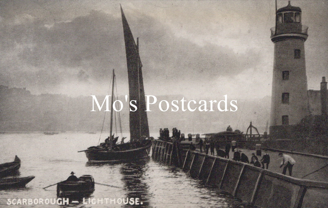 Yorkshire Postcard - Scarborough Lighthouse   SW18781