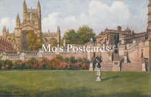 Load image into Gallery viewer, Somerset Postcard - Bath Abbey From Institute Gardens  SW18792
