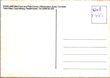 Cornwall Postcard - Pixieland, Kilkhampton, Bude  SW17122