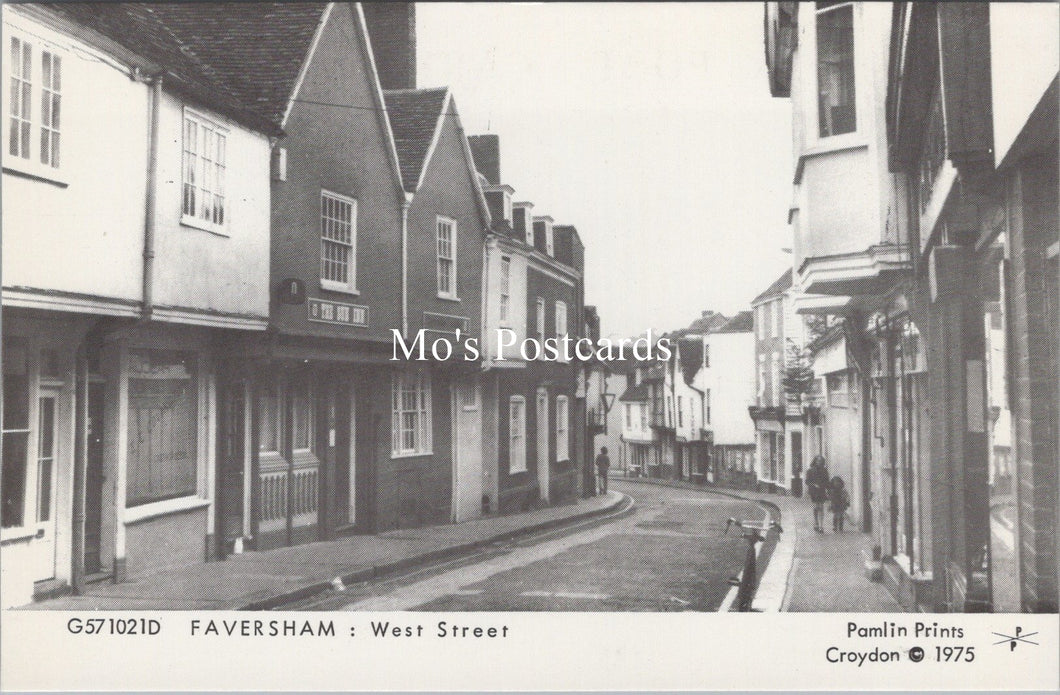 Kent Postcard - West Street, Faversham  SW17701