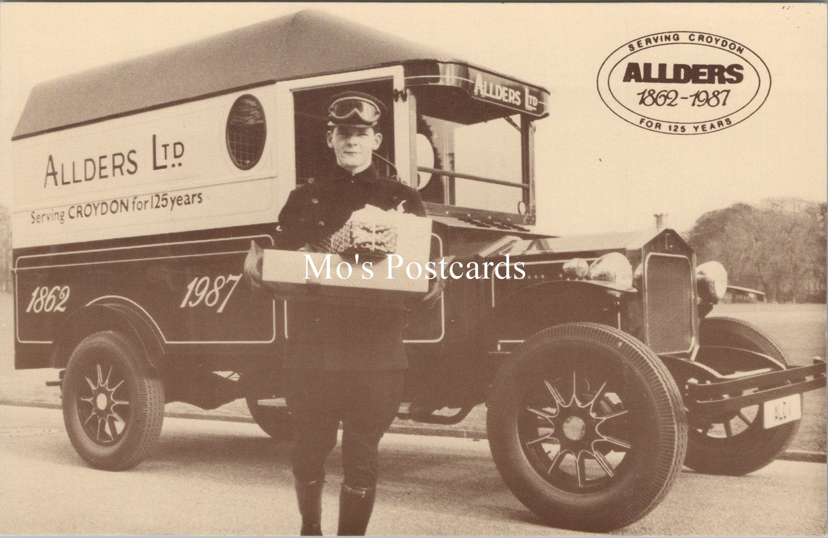 London Postcard - Allders Delivery Service, Croydon  SW17702