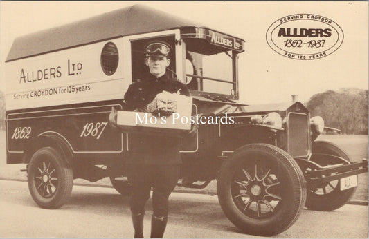London Postcard - Allders Delivery Service, Croydon  SW17702